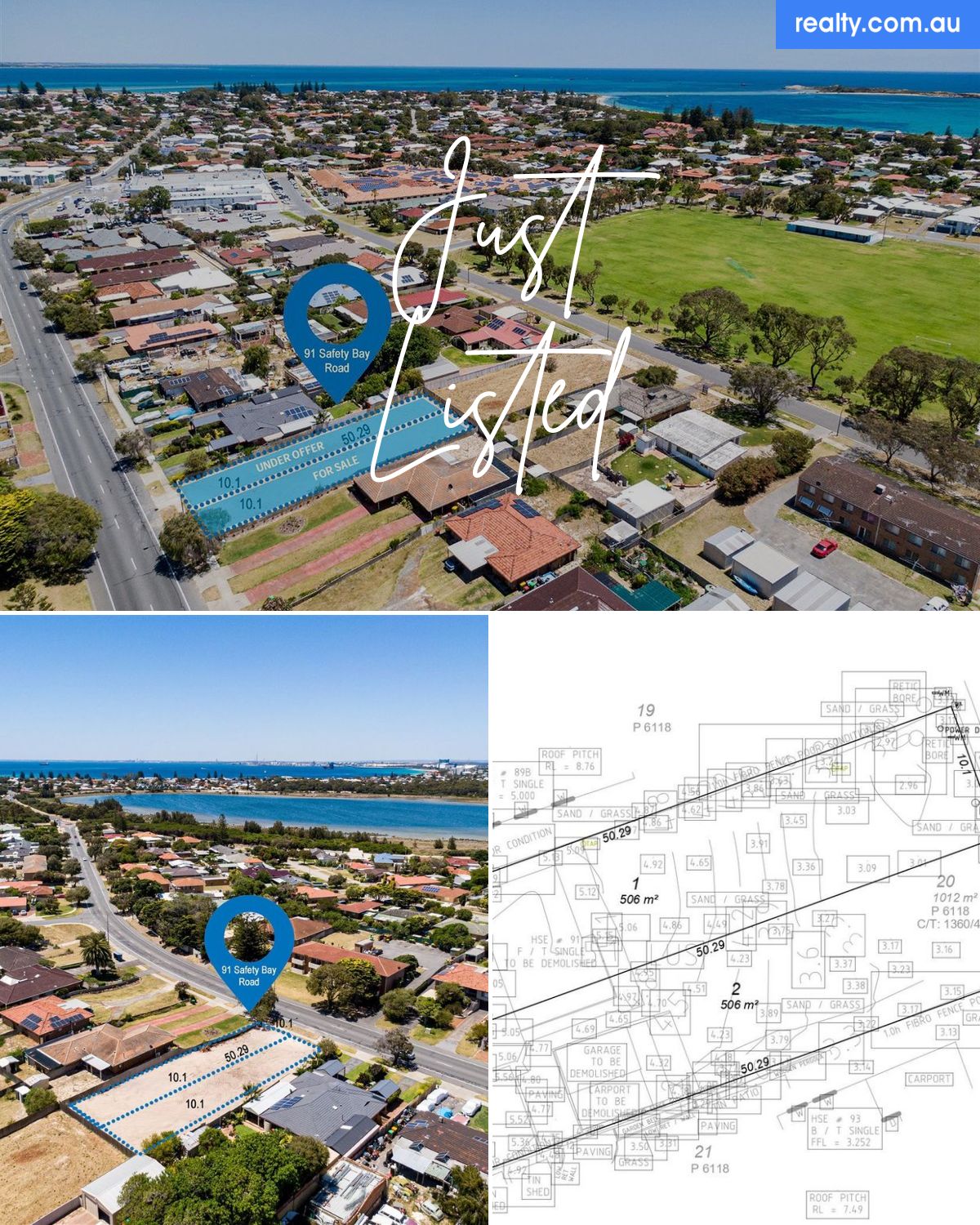 Proposed Lot 1/91 Safety Bay Road, Shoalwater, WA 6169 | Realty.com.au